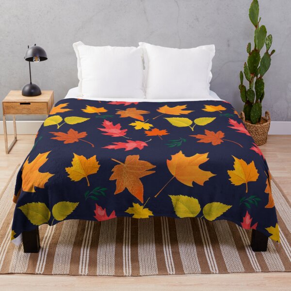 Item preview, Simple Colorful Fall Leaf Pattern Design designed and sold by lordyswiss.