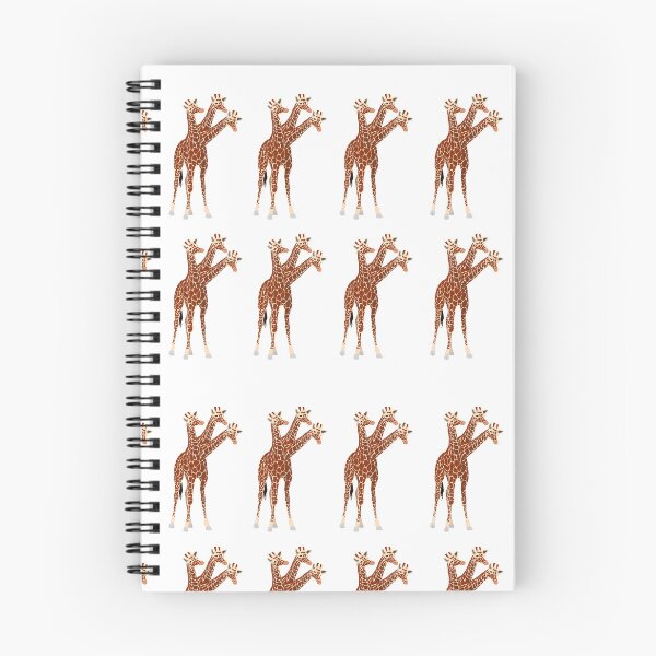 Item preview, Three-Necked Giraffe Pattern (lined up) designed and sold by CosmicStory.