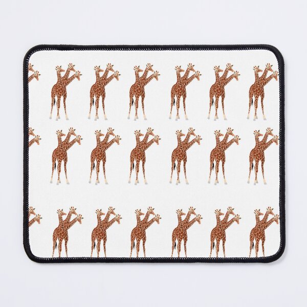 Item preview, Three-Necked Giraffe Pattern (lined up) designed and sold by CosmicStory.
