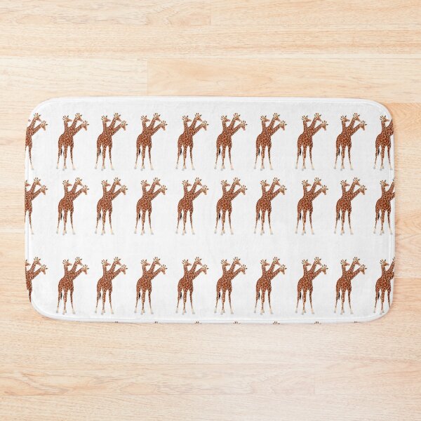 Item preview, Three-Necked Giraffe Pattern (lined up) designed and sold by CosmicStory.