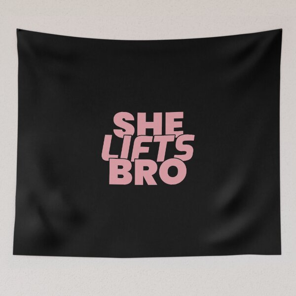Item preview, She Lifts Bro designed and sold by LKDesigns24.