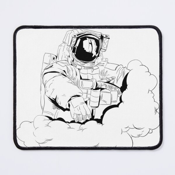 Item preview, Spaceface, Astronauts In Space With Moon Star, Zero Gee designed and sold by Ildar012.