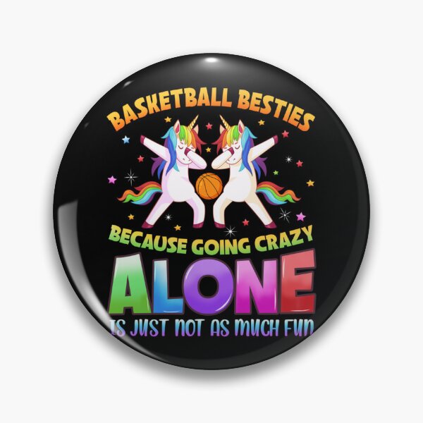 Item preview, Basketball Besties Because Going Crazy Alone Tta Classic T-Shirt designed and sold by mercedesfr47.