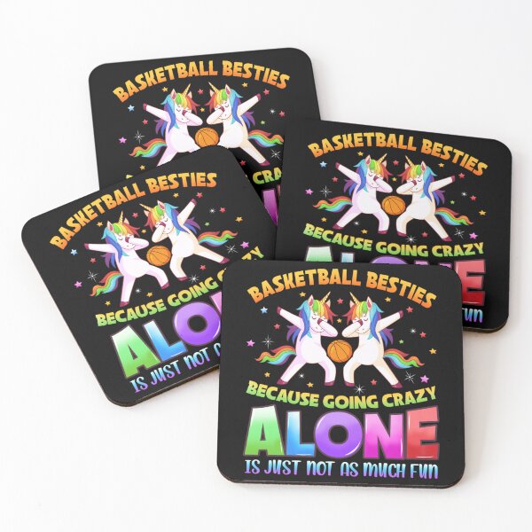 Item preview, Basketball Besties Because Going Crazy Alone Tta Classic T-Shirt designed and sold by mercedesfr47.