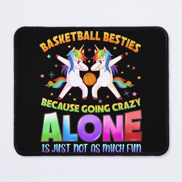 Item preview, Basketball Besties Because Going Crazy Alone Tta Classic T-Shirt designed and sold by mercedesfr47.