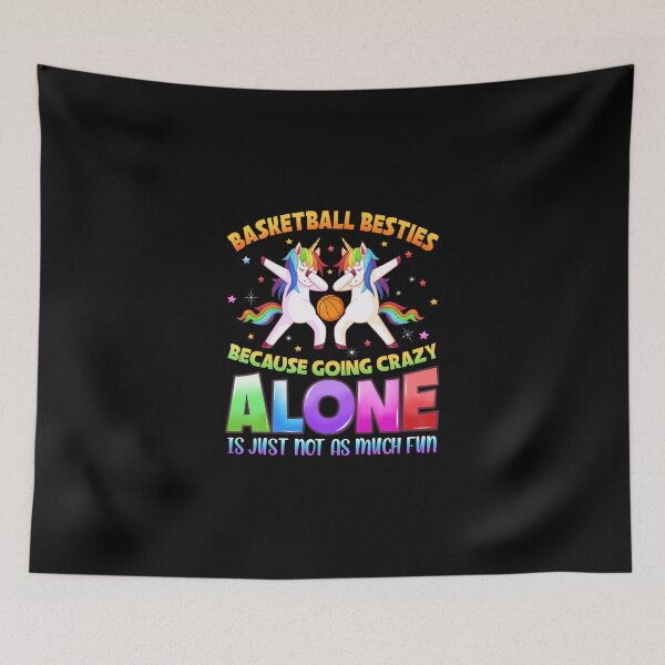 Item preview, Basketball Besties Because Going Crazy Alone Tta Classic T-Shirt designed and sold by mercedesfr47.