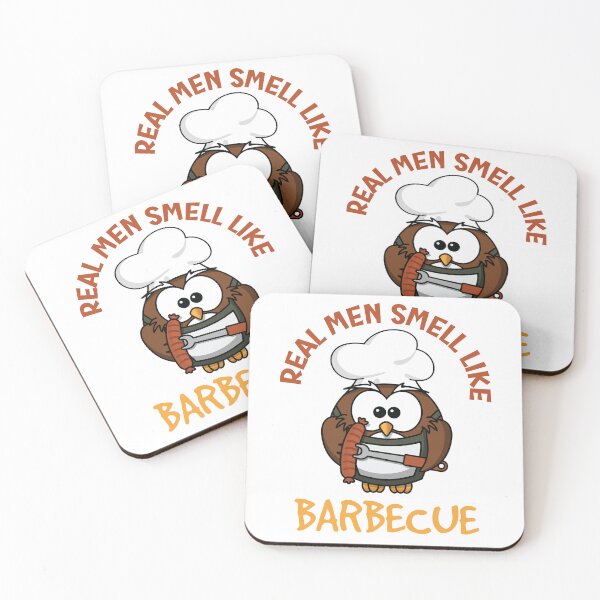 Item preview, Real Men Smell Like Barbecue designed and sold by beefrancky.