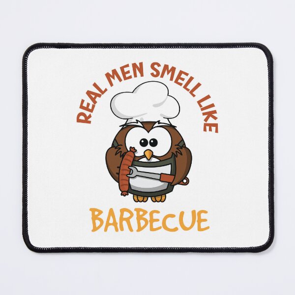 Item preview, Real Men Smell Like Barbecue designed and sold by beefrancky.