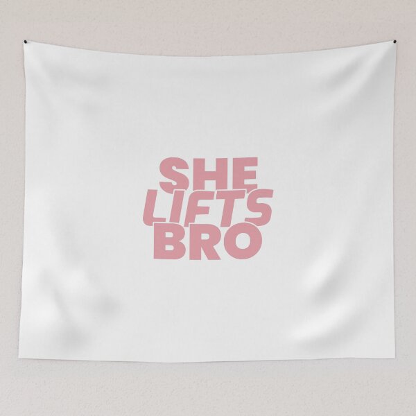 Item preview, She Lifts Bro designed and sold by LKDesigns24.