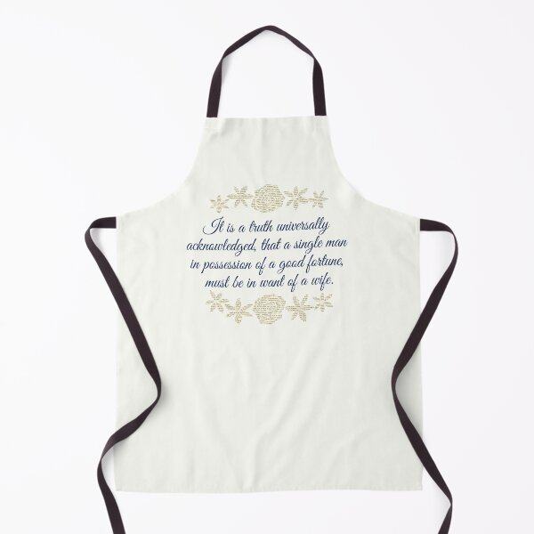 Item preview, It is a Truth Universally Acknowledged - Jane Austen - Navy text designed and sold by SupremeBee.
