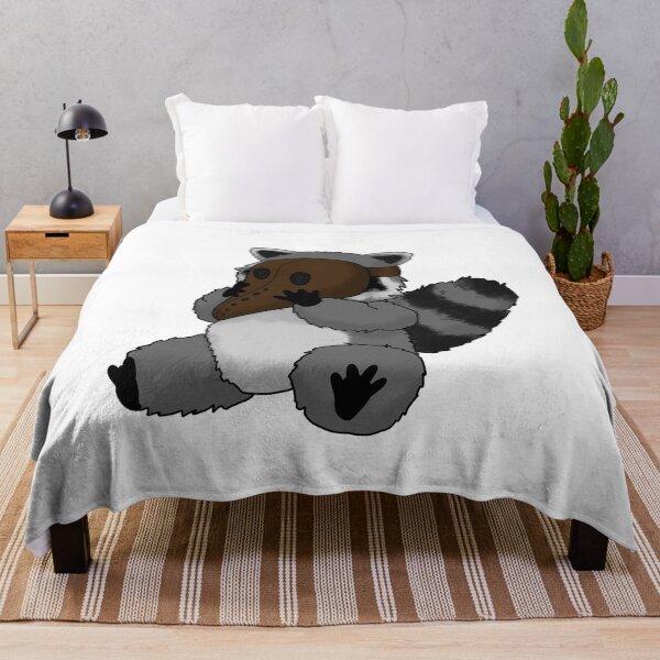 Item preview, Raccoon wearing a plague mask designed and sold by DoesArtAndStuff.