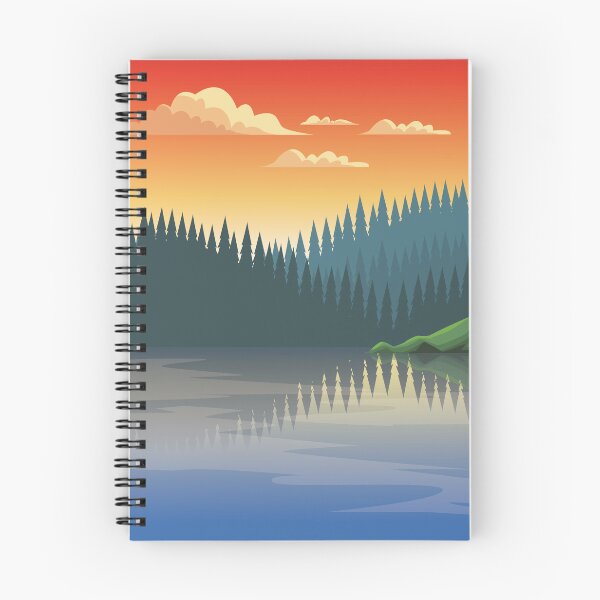 Item preview, Forest Reflections in the Lake designed and sold by deepgoa.