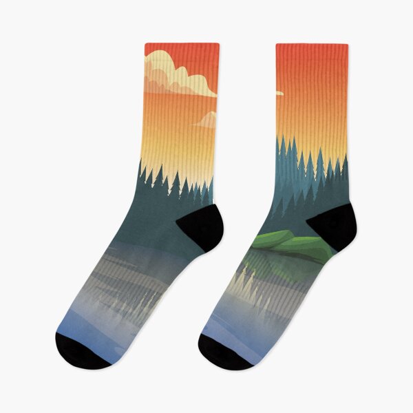 Item preview, Forest Reflections in the Lake designed and sold by deepgoa.