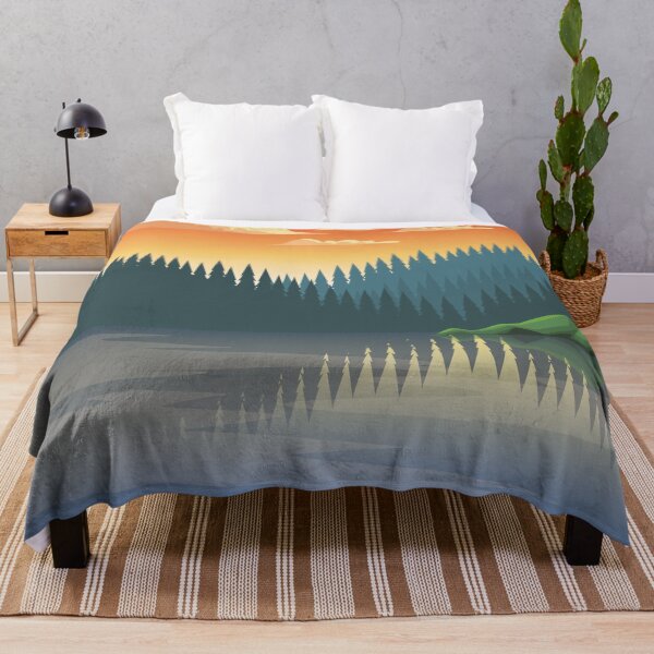 Item preview, Forest Reflections in the Lake designed and sold by deepgoa.