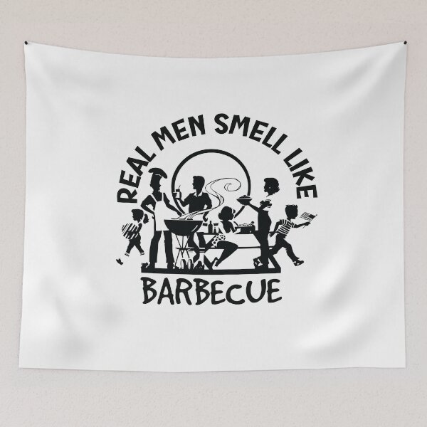 Item preview, Copy of Real Men Smell Like Barbecue designed and sold by beefrancky.