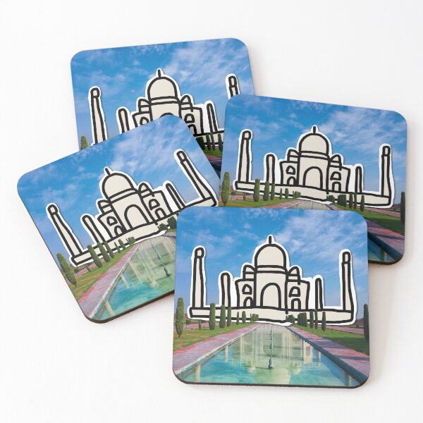 Item preview, Taj Mahal Cartoon designed and sold by Tartalo.