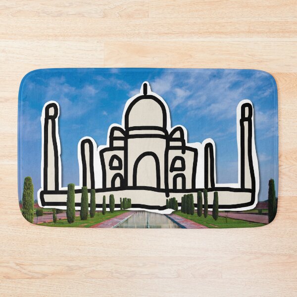 Item preview, Taj Mahal Cartoon designed and sold by Tartalo.