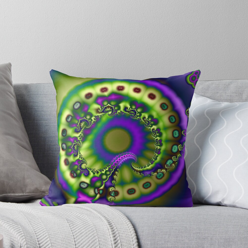 Item preview, Throw Pillow designed and sold by vortexvisuals.