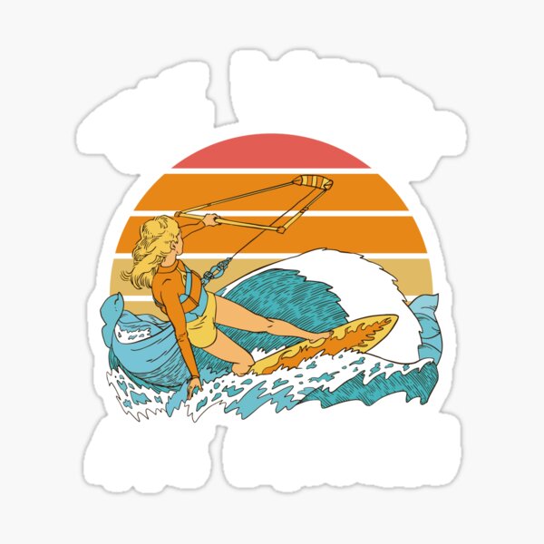 Kite Surf Stickers for Sale, Free US Shipping