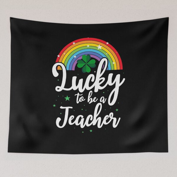 Item preview, Happy St Patricks Day Cute One Lucky Teacher designed and sold by Apoorv Choudhary.
