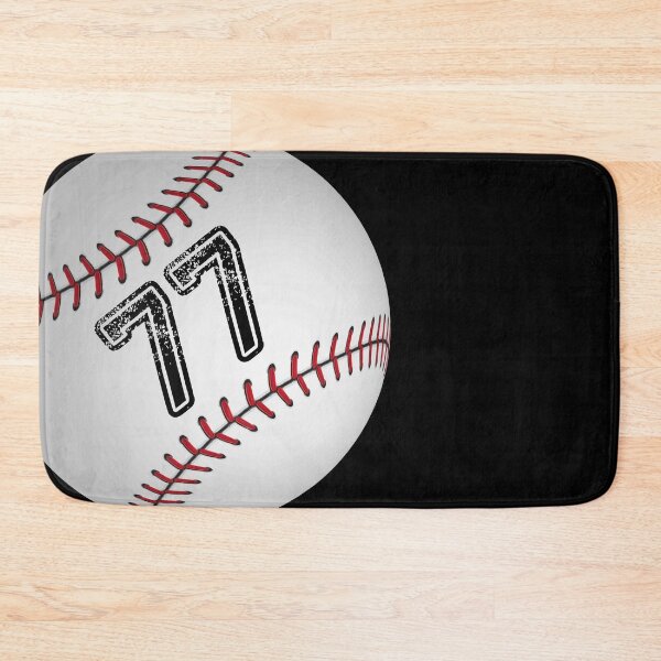 Item preview, Baseball ball number 77, seventy seven designed and sold by TheCultStuff.