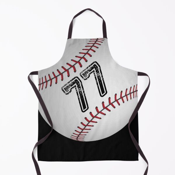 Item preview, Baseball ball number 77, seventy seven designed and sold by TheCultStuff.