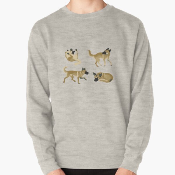 malinois carrelé Sweatshirt épais