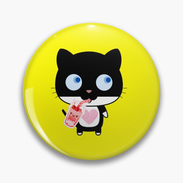 Item preview, Meowy cat drinking babo designed and sold by HuiArt.