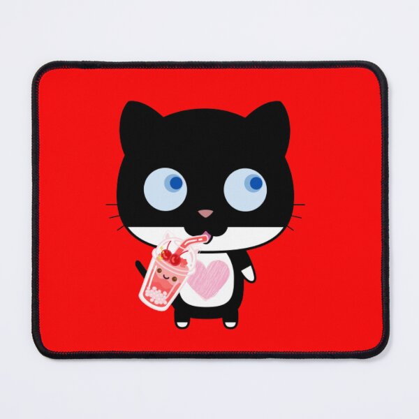 Item preview, Meowy cat drinking babo designed and sold by HuiArt.