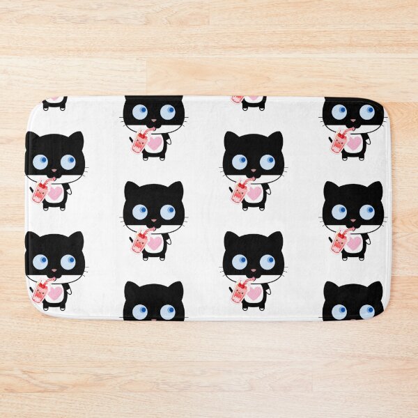Item preview, Meowy cat drinking babo designed and sold by HuiArt.