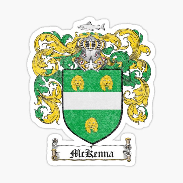 McKenna (Irish) Coat of Arms (Family Crest) Image Download