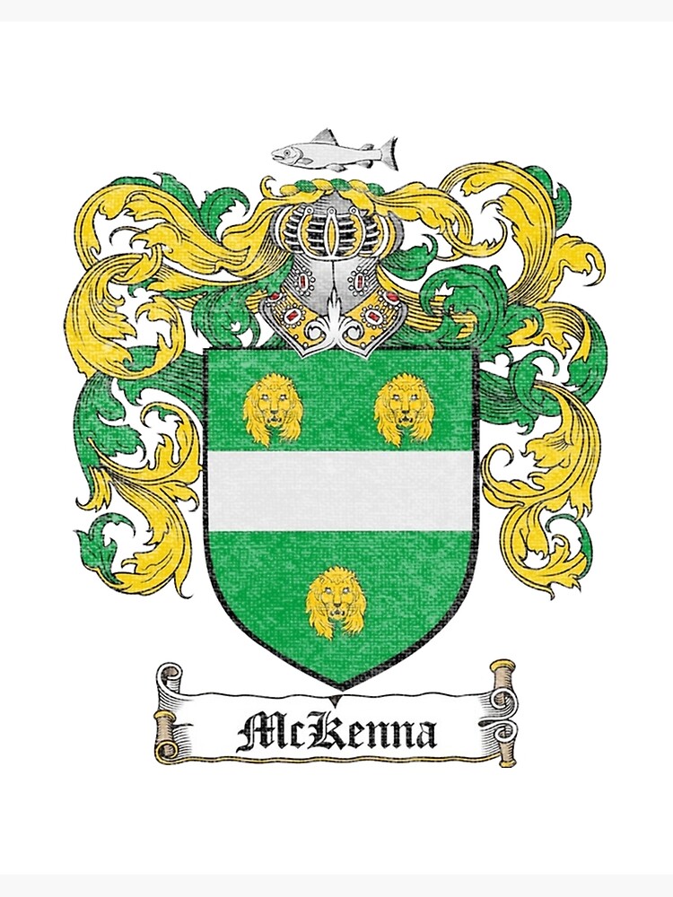 McKenna (Irish) Coat of Arms (Family Crest) Image Download