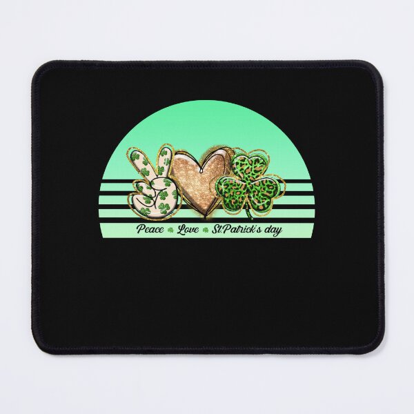 Item preview, Peace, Love and St. Patrick's Day designed and sold by soudaniet.
