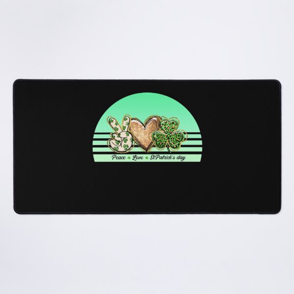 Item preview, Peace, Love and St. Patrick's Day designed and sold by soudaniet.