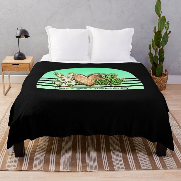 Item preview, Peace, Love and St. Patrick's Day designed and sold by soudaniet.