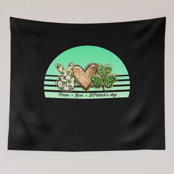 Item preview, Peace, Love and St. Patrick's Day designed and sold by soudaniet.