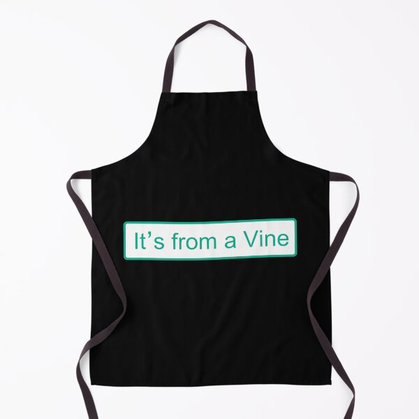 Item preview, It's From A Vine Sticker designed and sold by gretaboone.