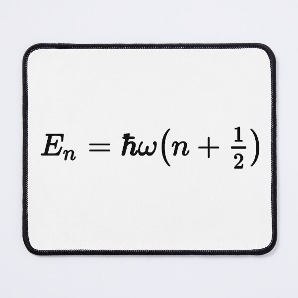 Item preview, energy of a quantum harmonic oscillator, quantum physics designed and sold by NoetherSym.