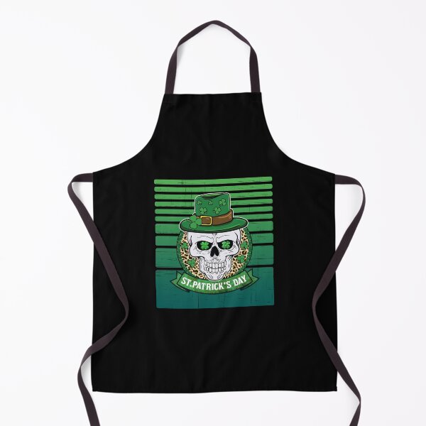 Item preview, Creepy horror skull for St. Patrick's Day designed and sold by soudaniet.