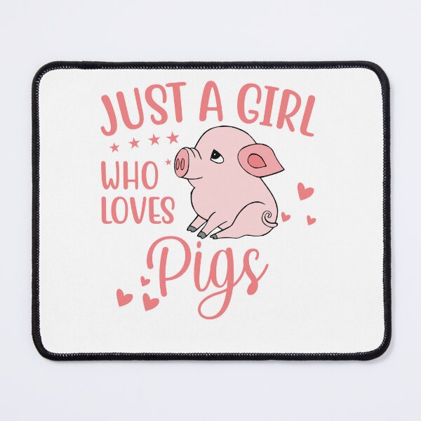 Item preview, Just A Girl Who Loves Pigs designed and sold by beefrancky.