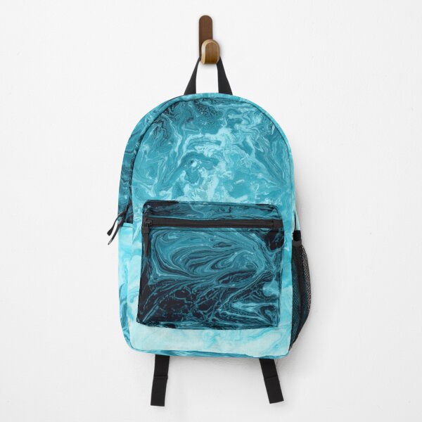 Item preview, Wave Turquoise-Blue designed and sold by WILD CROW STUDIO.