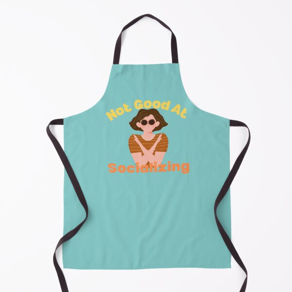 Item preview, Not Good At Socializing Quote with a Person with their Arms Crossed designed and sold by quinellie.