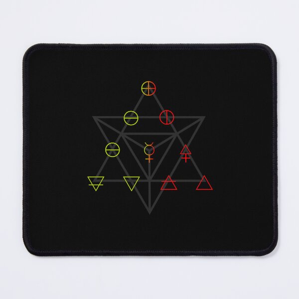 Item preview, Alchemy Elements Chart Green-Red! designed and sold by Pablo Carlos Budassi.