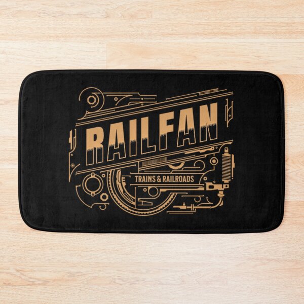 Item preview, RAILFAN - Railroad & Trains for any Train Fan, Railroad Modeller Collector or Model Train Enthusiast designed and sold by TheTrainRoom.