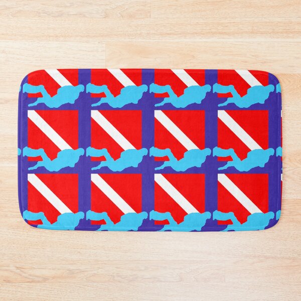 Item preview, Diver Down Flag  designed and sold by donwillisjrart.