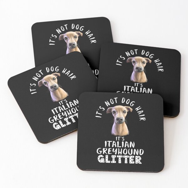 Item preview, It's not dog hair it's ITALIAN GREYHOUND glitter funny dog quote designed and sold by theshirtinator.