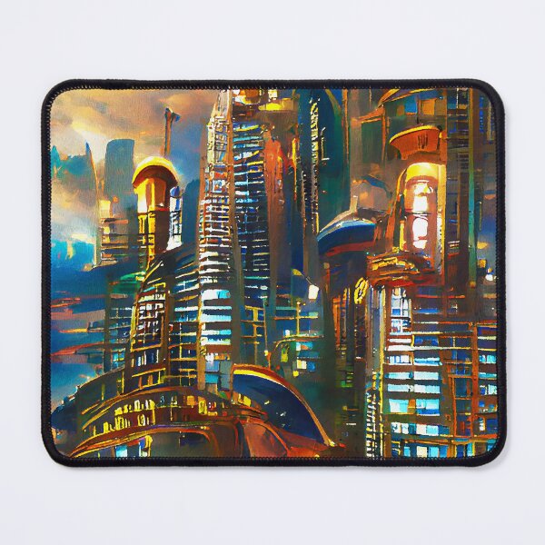 Item preview, Skyline from the Future designed and sold by AM FineArtPrints.