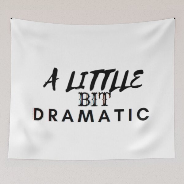 Item preview, a little bit dramatic text designed and sold by PZnumberone.
