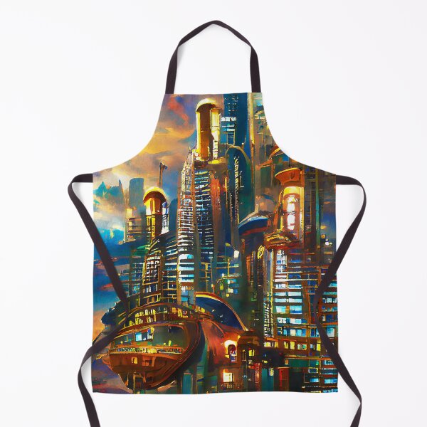Item preview, Skyline from the Future designed and sold by AM FineArtPrints.