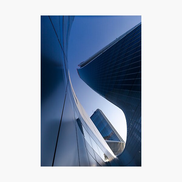 Urban shapes in Milan Photographic Print
